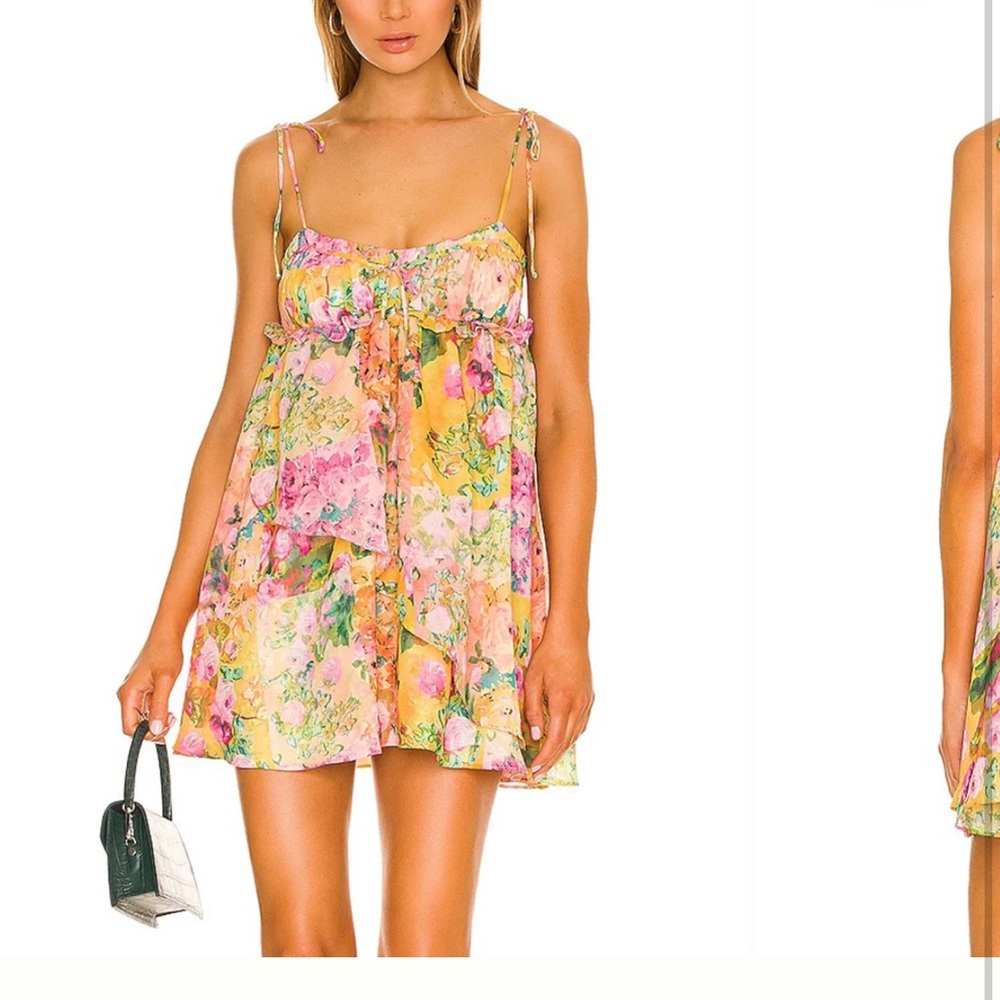 Perfect Vacay Floral Print Mini Dress